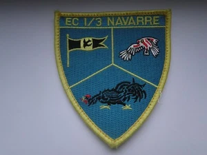 Aufnäher  Fränzösische  Luftwaffe   ECI/3  Navarre ca 9x10cm m.klett - Picture 1 of 1