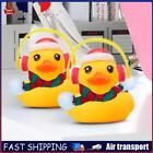 Car Rubber Duck Ornaments Squeaky Halloween Small Yellow Ducks (Red Hat Duck) Fr