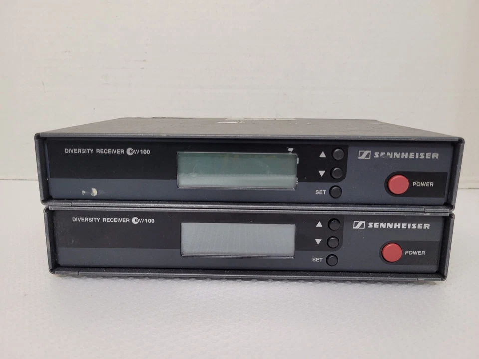 Sennheiser Diversity wireless receiver EW100 EM100 630-662 & 518-550 UNTESTED  - Image 1 of 4