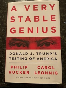 A Very Stable Genius Philip Rucker Carol Leonnig Hardcover HBack First Edition - Bild 1 von 5