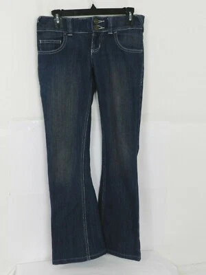 Pantalones de mezclilla para mujer talla 25 corte bota OAKLEY azul lavado oscuro Foto 1 de 4