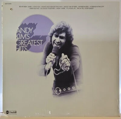 Andy Kim's Greatest Hits, LP, 1974, ABC Dunhill DSDP-50193 [MINT, Cutout] - Image 1 of 2