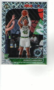 2019-20 Hoops Premium Stock Prizms Silver Laser #211 Romeo Langford