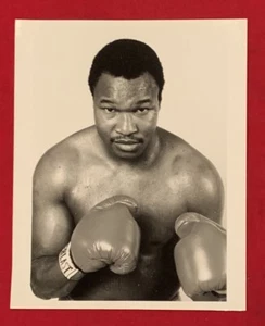 Vintage 1970's Larry Holmes Heavyweight Boxing Photo Old Early Antique Boxer - Picture 1 of 4