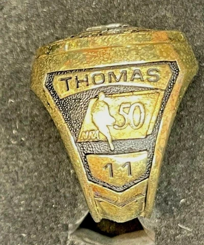 ISIAH THOMAS 50 Greatest NBA SS Ring DETROIT PISTONS HOF Cover