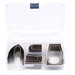 18pcs Alloy Steel Leather Craft Embossing Punch Leather Punching Tools. - Picture 1 of 7