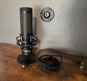 HyperX QuadCast S Freestanding Condenser Microphone RGB Used in Good Condition - Photo 1/10