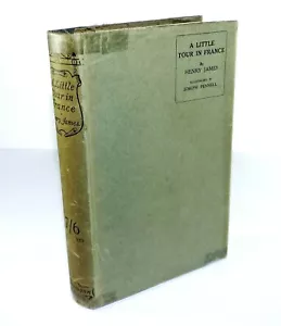 1924 Vintage Old BOOK A LITTLE TOUR IN FRANCE BY HENRY JAMES - Picture 1 of 8