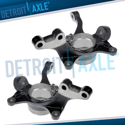 Front Driver Passenger Steering Knuckles for 2002 2003 Lexus ES300 Toyota Camry - Image 1 of 4