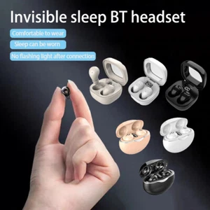 Bluetooth Kopfhörer BT 5.3 kabellos In-Ear Ohrhörer Sleep Invisible Earbuds NEU - Bild 1 von 55