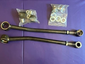 Adjustable Rear Upper Control Arm Pair for 07-18 Jeep Wrangler JK 0-6" Lift UCA - Picture 1 of 5