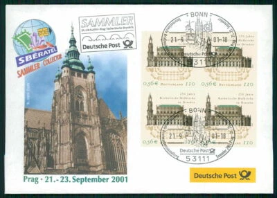 GERMANY EXHIBITION-COVER 2001 CZECH REPUBLIC PRAGUE ARCHITECTURE /m3220 - Image 1 of 2