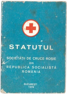 Romania, 1978, Vintage Status of the Red Cross Association - RSR - Picture 1 of 7