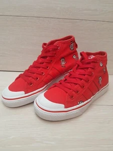 Seltene Adidas Nizza Hi NA Rot Gr. UK 4 (H0177) - Bild 1 von 6
