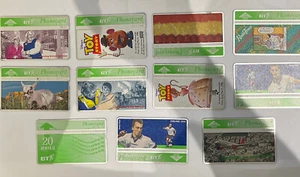 BT Phonecards various toy story, football, x 11 (used) - Picture 1 of 5