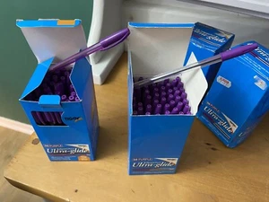 Tiger Purple Ultra-glide Medium Biro Pen. 50 Stifte - Bild 1 von 2