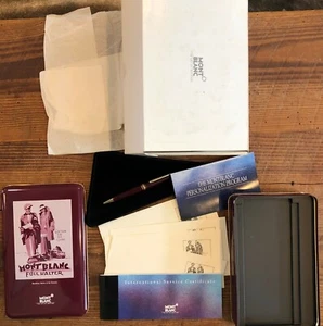 Mont Blanc Meisterstuck Tin Box Set Ball Point Pen 164 Model 31701 Fullhalter - Bild 1 von 10