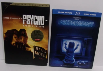 Poltergeist Blu-Ray Digibook & Psycho DVD 2-Disc Set Special Edition - Image 1 of 4