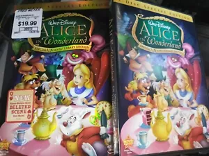 Alice im Wunderland Two-Disc Special Un-Anniversary Edition auf DVD Sealed - Bild 1 von 3