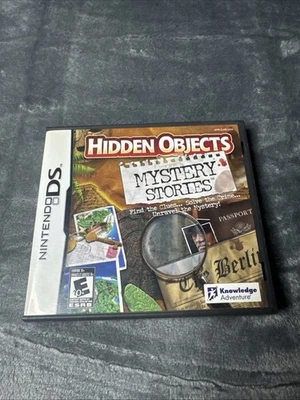 Hidden Objects: Mystery Stories (Nintendo DS, 2010) CIB - Image 1 of 4