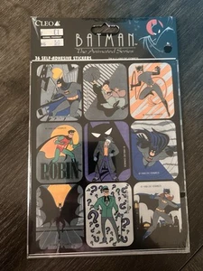 Pegatinas vintage 1993 Batman Robin Batgirl Riddler DC Comics - ¡Nuevas en embalaje! - Imagen 1 de 2