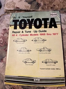 Haynes Repair Manual Toyota 1968 to 1977 Celica, Corona, Hi-Lux, Corolla - Picture 1 of 1
