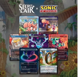 In Hand - Chasing Adventure Nonfoil Secret Lair x Sonic - Sealed MTG - Picture 1 of 1