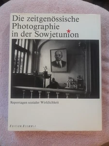1988 Contemporary Photography Soviet Union GERMAN Language Hardback DJ - Picture 1 of 12