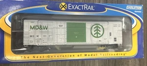ExactRail Platinum HO RTR EE-1803-3 FMC 5277 Combo Door Box Car MDW NIB - Picture 1 of 4