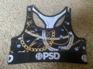PSD Women's Sports Bra Ice & Chains Size Small New With Tags - Imagen 1 de 3