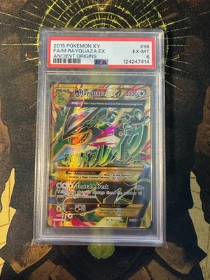 Pokemon M Rayquaza EX 98/98 Ancient Origins Full Art PSA 6 - Image 1 of 2