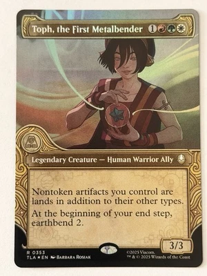 Toph, the First Metalbender (Showcase) Avatar: The Last Airbender Foil - Image 1 of 2