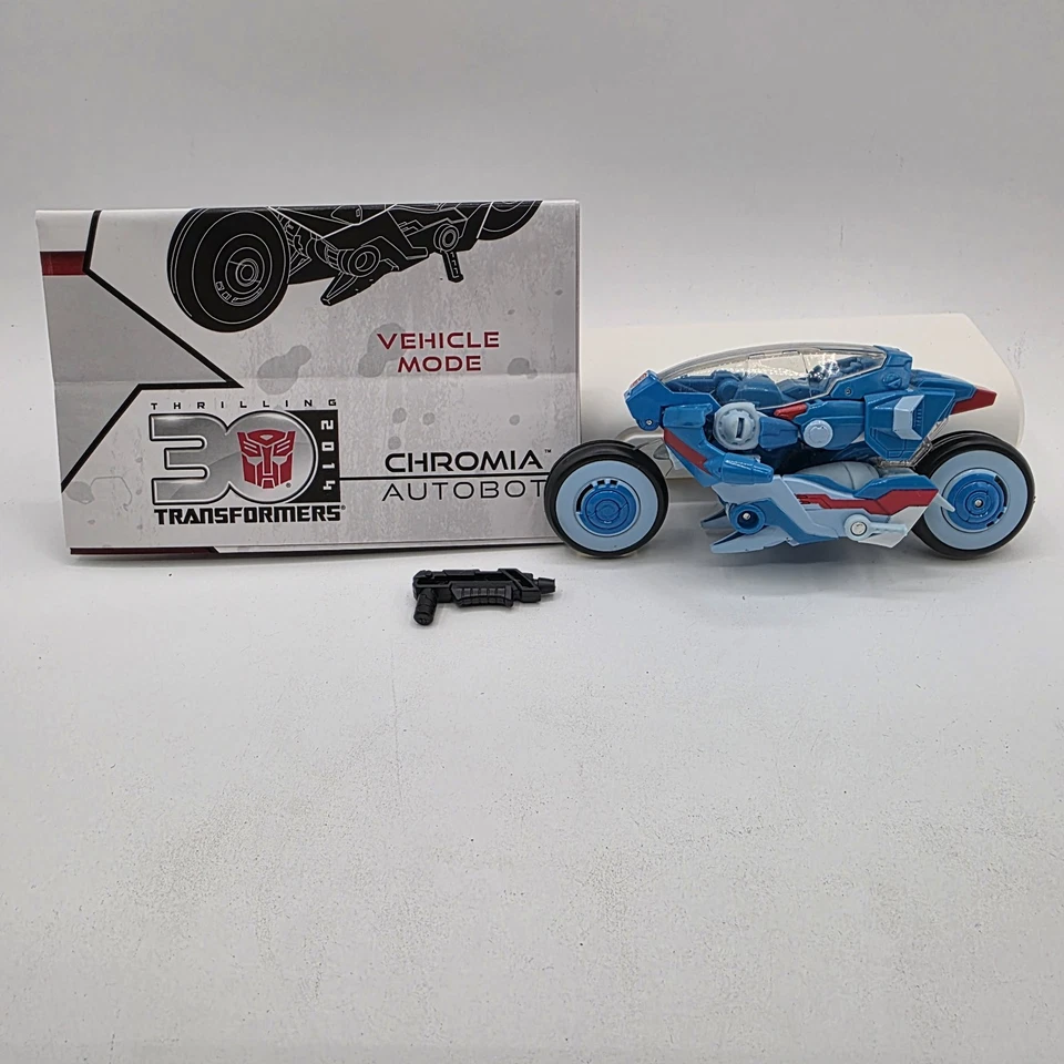 Transformers Generations Thrilling 30 Deluxe Class Chromia 2014 100 % completo Foto 1 de 3