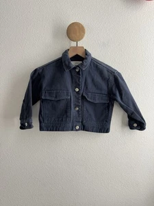 Zara Kids Girls Denim Jacket Size 6 Years Old - Picture 1 of 7