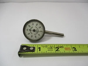 STARRETT # 196 Dial Test Indicator Back Plunge Plunger Antique Smooth Movement - Picture 1 of 17