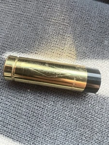 Vintage Brass LIWA Retractable Lipstick Lens Blush Make Up Brush Germany - Picture 1 of 4