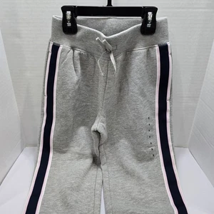 Polo Ralph Lauren Grey/Pink/Blue Sweatpants Girls Size 7 - Picture 1 of 14