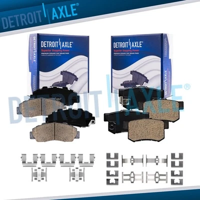 Pastillas de freno delanteras traseras de cerámica para Acura CL Integra TL Vigor Honda Accord Prelude Foto 1 de 4