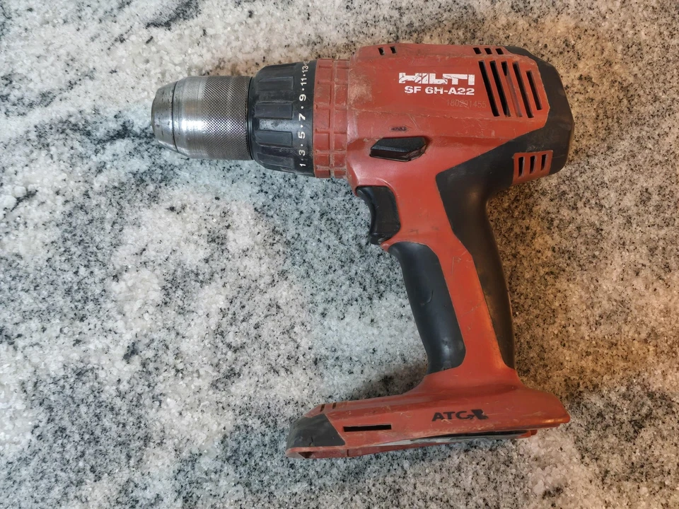 Taladro percutor inalámbrico Hilti SF 6H-A22 ATC 22V herramienta solo portabrocas sin llave Foto 1 de 4