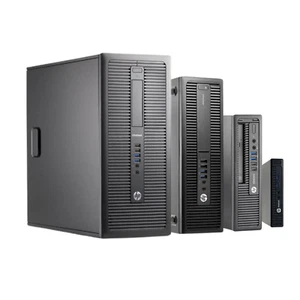 DELL HP intel Core i7 PC 32GB RAM 500GB SSD + 1TB HDD Desktop WIFI Windows 11 - Picture 1 of 8