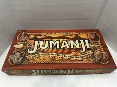 Milton Bradley Original JUMANJI Board Game 100% Complete 1995 Vintage EUC 👀🔥🔥 - Image 1 of 4