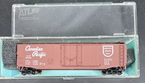Scala N Micro Trains 32170 Canadian Pacific Newsprint solo 50' spina porta boxcar - Foto 1 di 4