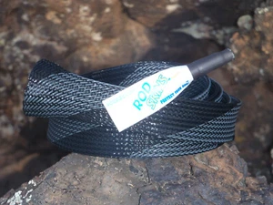 CASTING Skin Sleeve Fishing Rod Cover Protector Color Black Ice Rods 6' 6" Reg - Picture 1 of 3