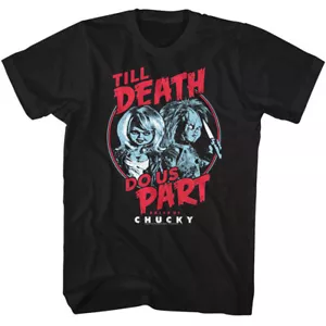 Kinder spielen Film Tiffany Bride Of Chucky Till Death Do Us Part Herren T-Shirt - Bild 1 von 5