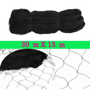 100'X 50' Bird Barrier Net Poultry Aviary Game Pens Net Anti Bird Netting - Picture 1 of 10