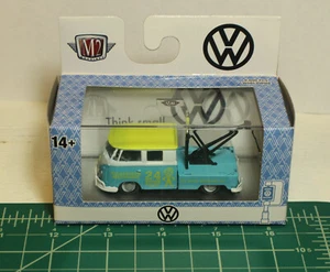 Volkswagen 1/64 M2 Machines 1960 VW Double Cab Truck Wrecker Tow Auto-Trucks R84 - Picture 1 of 6