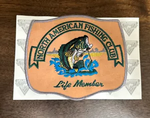 North American Fishing Club Patch - 6" X 5" Angler Group Jacket Shirt Badge - Picture 1 of 6