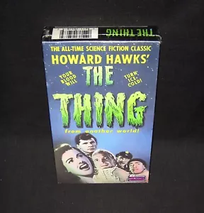 1986 THE THING FROM ANOTHER WORLD VHS TAPE NEW & SEALED - Picture 1 of 3