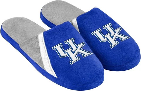 Kentucky Wildcats Size X-Large Men's Big Logo Slippers [NEW] Slide Shoes House Cover