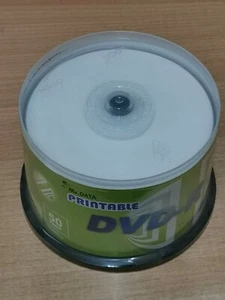 DVD-R, Mr.Data Cmc 4.7GB, 16x speed, Printable, 50pcs in Cake Case - Picture 1 of 1